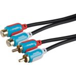Maplin MAVRC004-030 audio cable 3 m 2 x RCA Multicolour