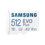 ""CARD 512GB Samsung EVO PLUS microSDXC UHS-I U3 inkl. SD Adapter""