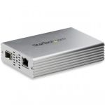 StarTech.com 10Gb Ethernet Fiber Media Converter with Open SFP+ Slot