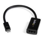 StarTech.com Mini DisplayPort to HDMI 4K Audio / Video Converter ï¿½ï¿½ mDP 1.2 to HDMI Active Adapter for UltraBook / Laptop ï¿½ï¿½ 4K  30 Hz - Black