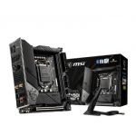 MSI MEG Z490I UNIFY 'Mini-ITX, LGA1200, DDR4, 802.11ax WiFi 6 + Bluetooth 5.1, USB 3.2 Gen2, Type C,