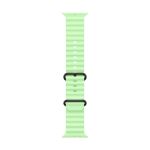Apple Black Titanium Finish Band Green Fluoroelastomer, Titanium