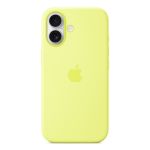 Apple iPhone 17 Silicone Case with MagSafe – Neon Yellow