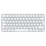 Apple Magic keyboard Universal USB + Bluetooth QWERTY Ukrainian Aluminium, White