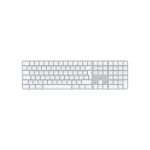Apple Magic keyboard USB + Bluetooth AZERTY French Aluminium, White