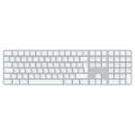 Apple Magic keyboard USB + Bluetooth QWERTY Ukrainian Aluminium, White