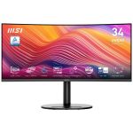 MSI Modern MD342CQP computer monitor 86.4 cm (34") 3440 x 1440 pixels UltraWide Quad HD LCD Black