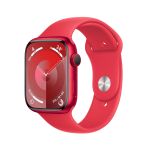 Apple Watch Series 9 45 mm Digital 396 x 484 pixels Touchscreen 4G Red Wi-Fi GPS (satellite)