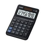 Casio MS-10F 10 Digit Desk Calculator Black