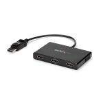 StarTech.com DisplayPort to HDMI Multi-Monitor Splitter - 3-Port MST Hub