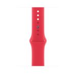 Apple MT3W3ZM/A Smart Wearable Accessories Band Red Fluoroelastomer