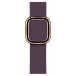 40mm Aubergine Modern Buckle - Large