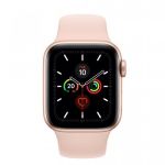 Apple Watch Series 5 GPS, 40mm Gold Aluminium Case with Pink Sand Sport Band