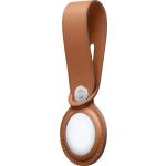 Apple AirTag Leather Loop - Saddle Brown