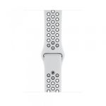 44mm Pure Platinum/Black Nike?Sport?Band - S/M?&?M/L