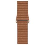 44mm Saddle Brown Leather Loop - Medium
