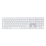 Apple Magic w/ Numeric Keypad keyboard Universal Bluetooth QWERTY Arabic Silver, White
