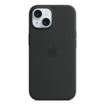 Apple iPhone 15 Silicone Case with MagSafe - Black