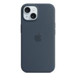 Apple iPhone 15 Silicone Case with MagSafe - Storm Blue