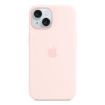 Apple iPhone 15 Silicone Case with MagSafe - Light Pink