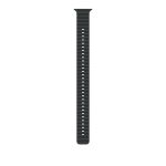Apple 49mm Black Ocean Band Extension - Natural Titanium Finish