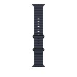 Apple 49mm Navy Ocean Band - Black Titanium Finish