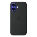 Apple iPhone 16 Silicone Case with MagSafe - Black