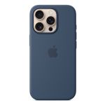 Apple iPhone 16 Pro Silicone Case with MagSafe - Denim