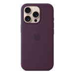 Apple iPhone 16 Pro Silicone Case with MagSafe - Plum