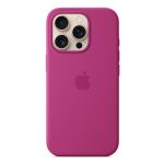 Apple iPhone 16 Pro Silicone Case with MagSafe - Fuchsia