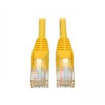 Tripp Lite Cat5e 350MHz Snagless Molded Patch Cable (RJ45 M/M) - Yellow, 3-ft.