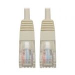 Tripp Lite Cat5e 350MHz Molded Patch Cable (RJ45 M/M) - White, 5-ft.