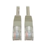 Tripp Lite N002-020-GY Cat5e 350 MHz Molded (UTP) Ethernet Cable (RJ45 M/M), PoE - Gray, 20 ft. (6.09 m)