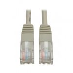 Tripp Lite Cat5e 350MHz Molded UTP Patch Cable (RJ45 M/M) - Grey, 22.86 m (75-ft.)