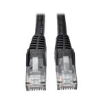 Tripp Lite Cat6 Gigabit Snagless Molded UTP Patch Cable (RJ45 M/M) - Black, 1.52 m (5-ft.)