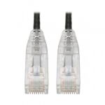 Tripp Lite Cat6 UTP Patch Cable (RJ45) - M/M, Gigabit, Snagless, Molded, Slim, Black, 1.52 m