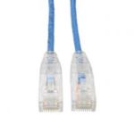 Tripp Lite Cat6 UTP Patch Cable (RJ45) - M/M, Gigabit, Snagless, Molded, Slim, Blue, 4.57 m