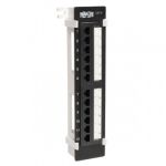 Tripp Lite 12-Port Cat6/Cat5 Wall-Mount Vertical 110 Patch Panel