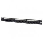 Tripp Lite 24-Port 1U Rack-Mount Cat6/Cat5 Feedthrough Patch Panel, RJ45 Ethernet