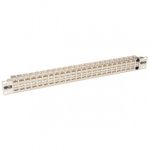 Tripp Lite 48-Port 1U Rack-Mount STP Shielded Cat6a Feedthrough Patch Panel, RJ45 Ethernet