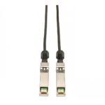Tripp Lite SFP+ 10Gbase-CU Passive Twinax Copper Cable, SFP-H10GB-CU1-5M Compatible, Black, 1.52 m