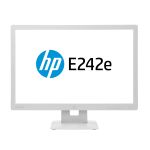 HP EliteDisplay E242e computer monitor 61 cm (24") 1920 x 1200 pixels Full HD LED Grey