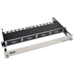 Tripp Lite High Density Copper / Fiber Enclosure Panel, 4-Cassette Capacity 1U