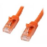 StarTech.com Cat6 Patch Cable with Snagless RJ45 Connectors - 10 m, Orange