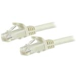 StarTech.com 15m White Gigabit Snagless RJ45 UTP Cat6 Patch Cable - 15 m Patch Cord