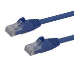 StarTech.com 0.5m Blue Gigabit Snagless RJ45 UTP Cat6 Patch Cable - 0,5 m Patch Cord