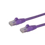 StarTech.com N6PATC50CMPL networking cable 0.5 m Cat6 U/UTP (UTP) Purple