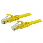 StarTech.com 7.5 m CAT6 Patch Cable - 100% Copper Wire - Snagless Connector - Yellow