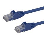 StarTech.com Cat6 patch cable with snagless RJ45 connectors ï¿½ï¿½ 100 ft, blue