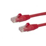 StarTech.com Cat6 patch cable with snagless RJ45 connectors ï¿½ï¿½ 35 ft, red
